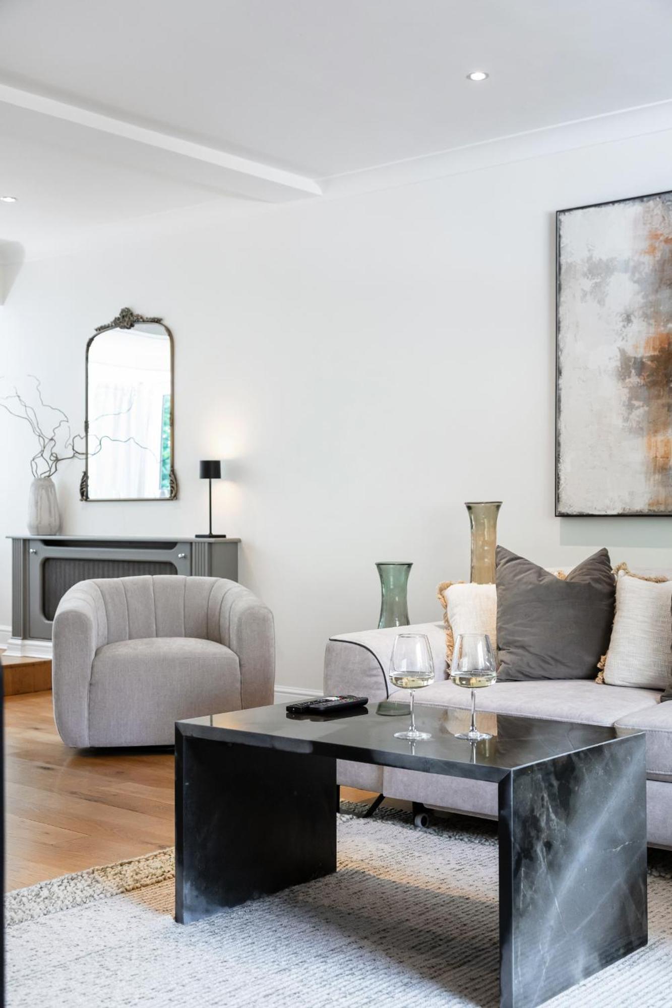 Rare 4Beds Townhouse In Kensington With Patio Villa Londra Exterior foto