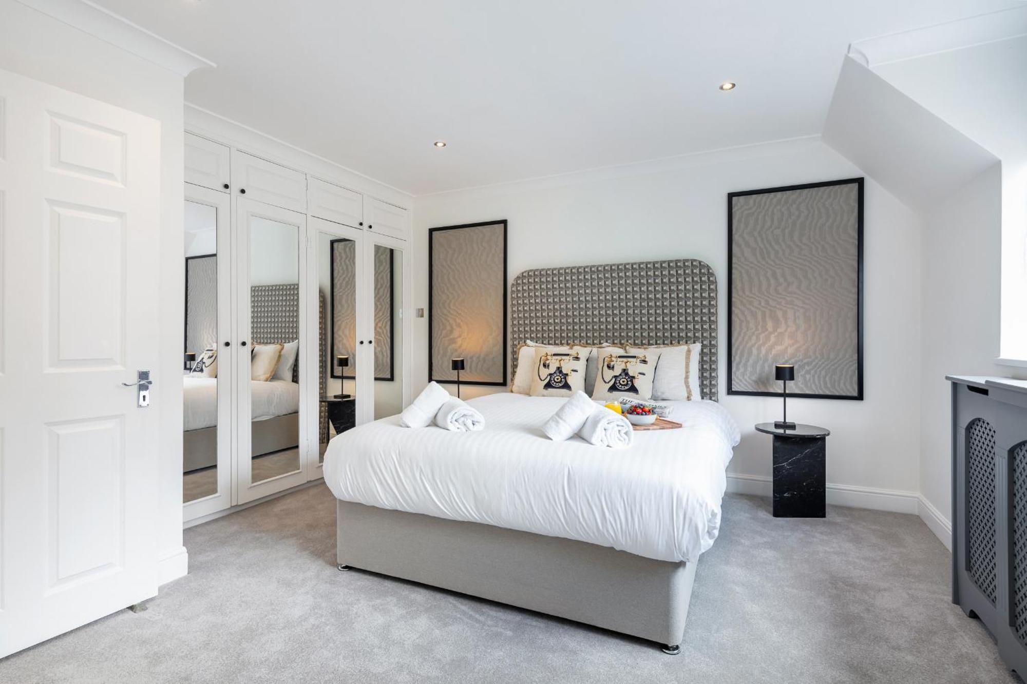 Rare 4Beds Townhouse In Kensington With Patio Villa Londra Exterior foto