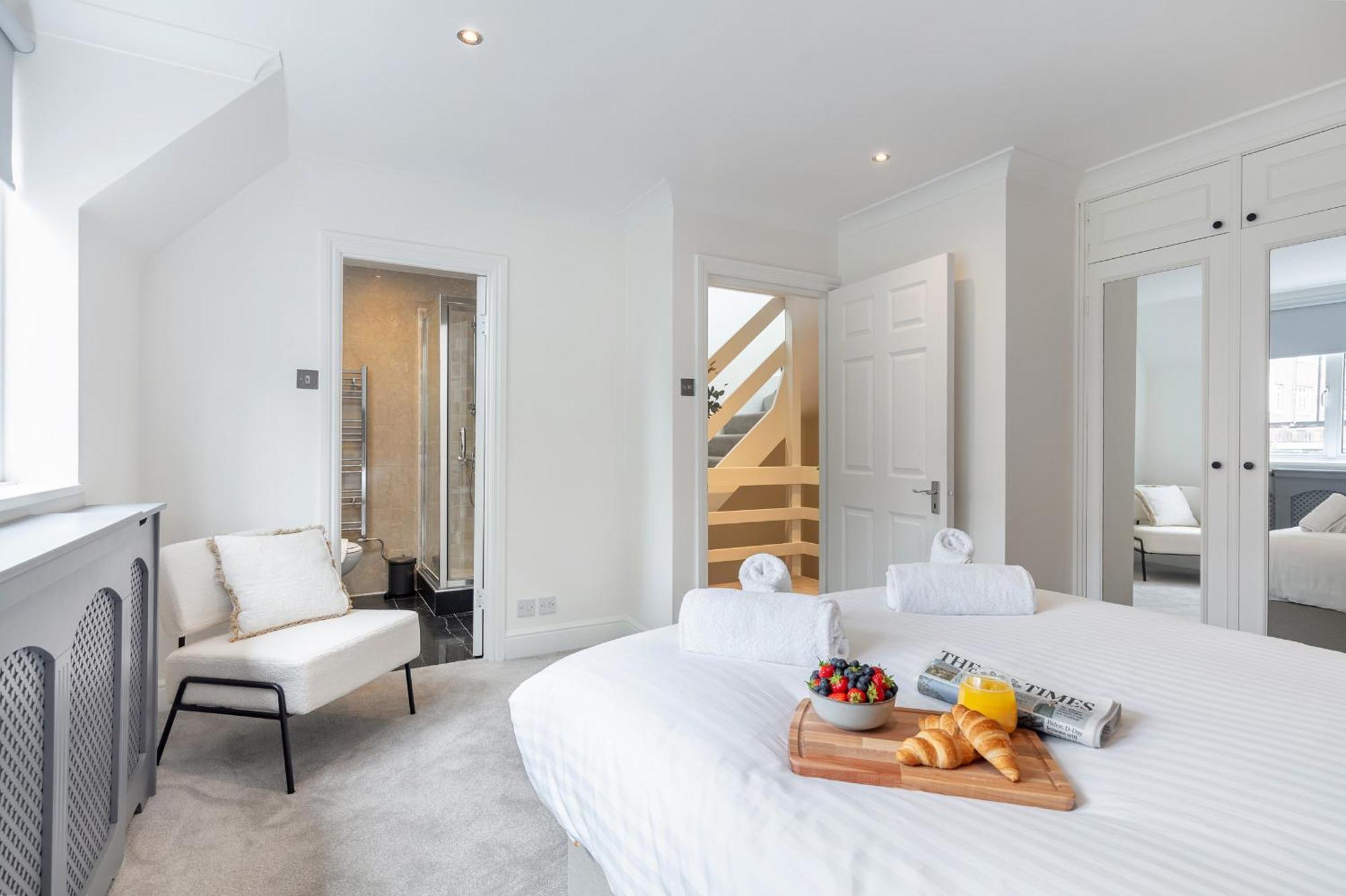 Rare 4Beds Townhouse In Kensington With Patio Villa Londra Exterior foto