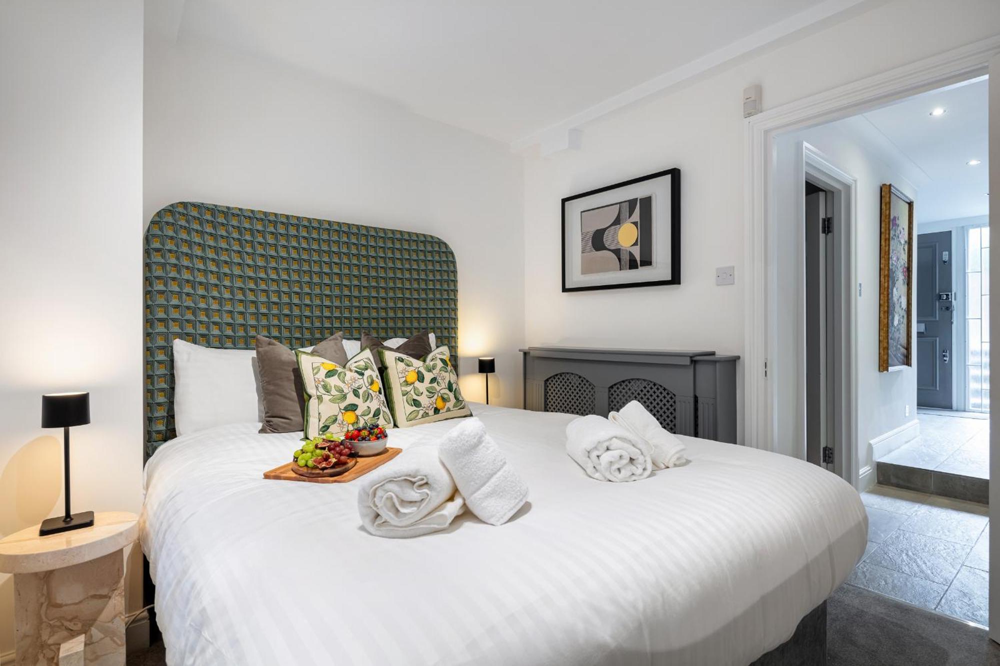 Rare 4Beds Townhouse In Kensington With Patio Villa Londra Exterior foto