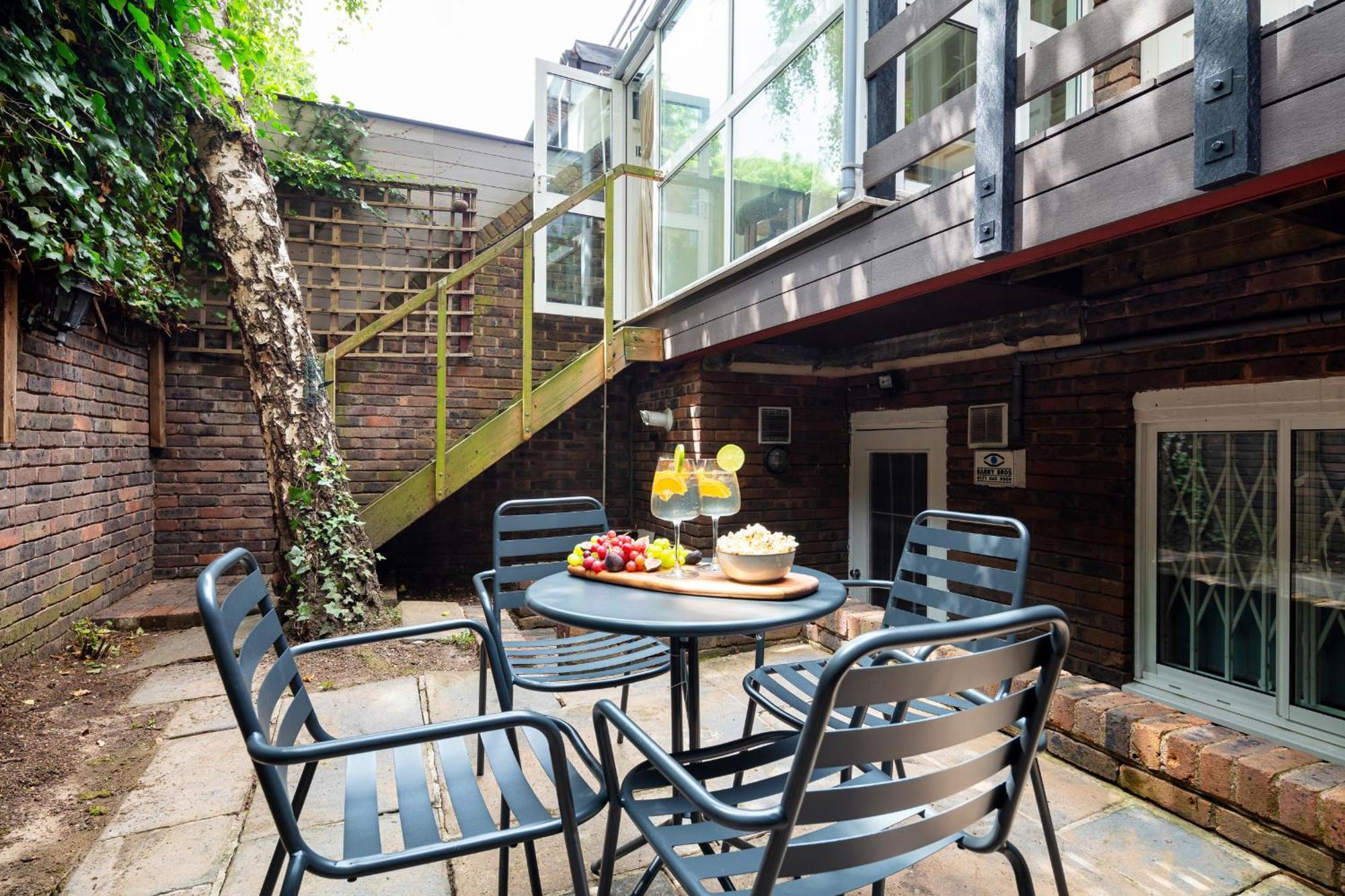 Rare 4Beds Townhouse In Kensington With Patio Villa Londra Exterior foto